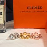 AAA Replica Hermes Chaine d'Ancre Enchainee Ring - Pig Nose